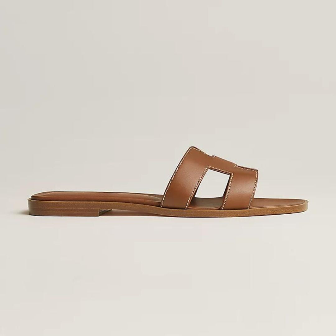 Elegante Slide-Sandalen für Damen mit Cut-Out Design – Flache Sommer Pantoletten