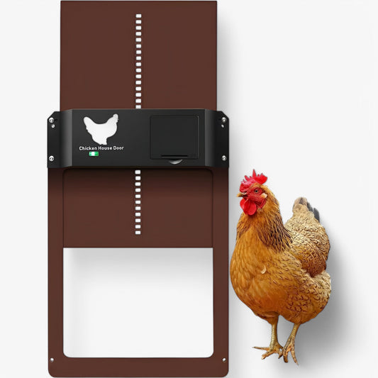 PouleSécur - Automatische Klappe für Hühner