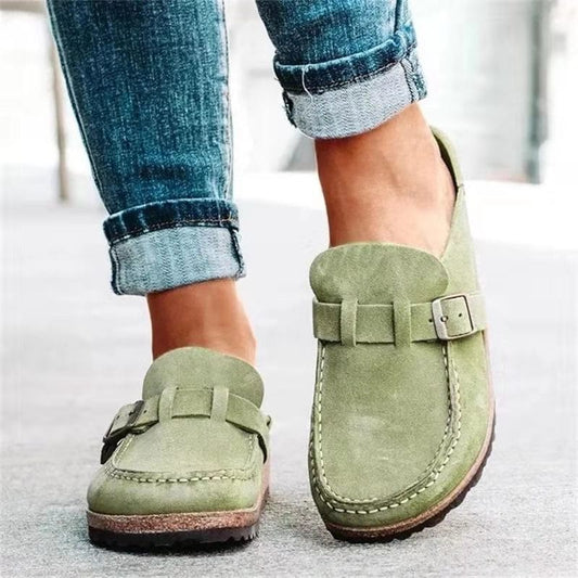 Bequeme Slip-On Loafer mit Schnalle – Alltagstauglich & Stilvoll für Damen
