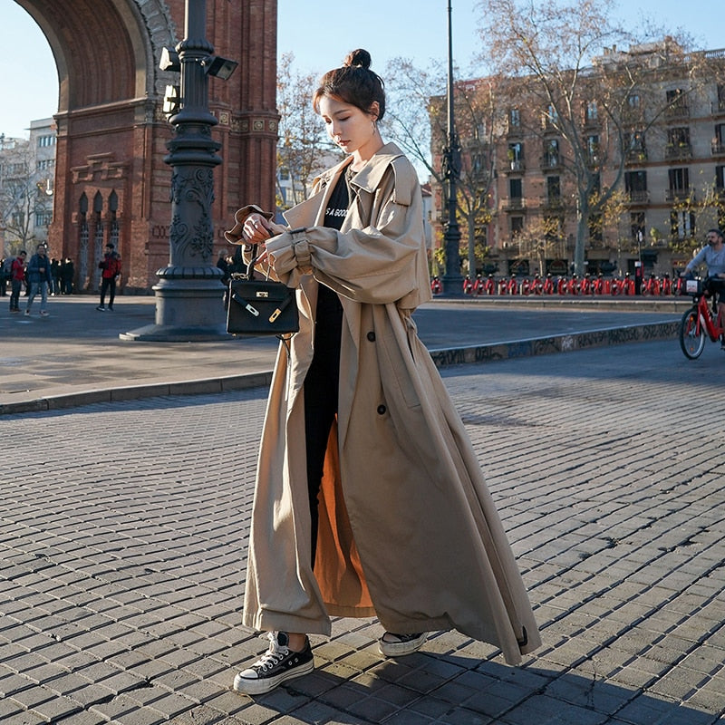 Élorya - Eleganter Trenchcoat mit Lässigem Schnitt