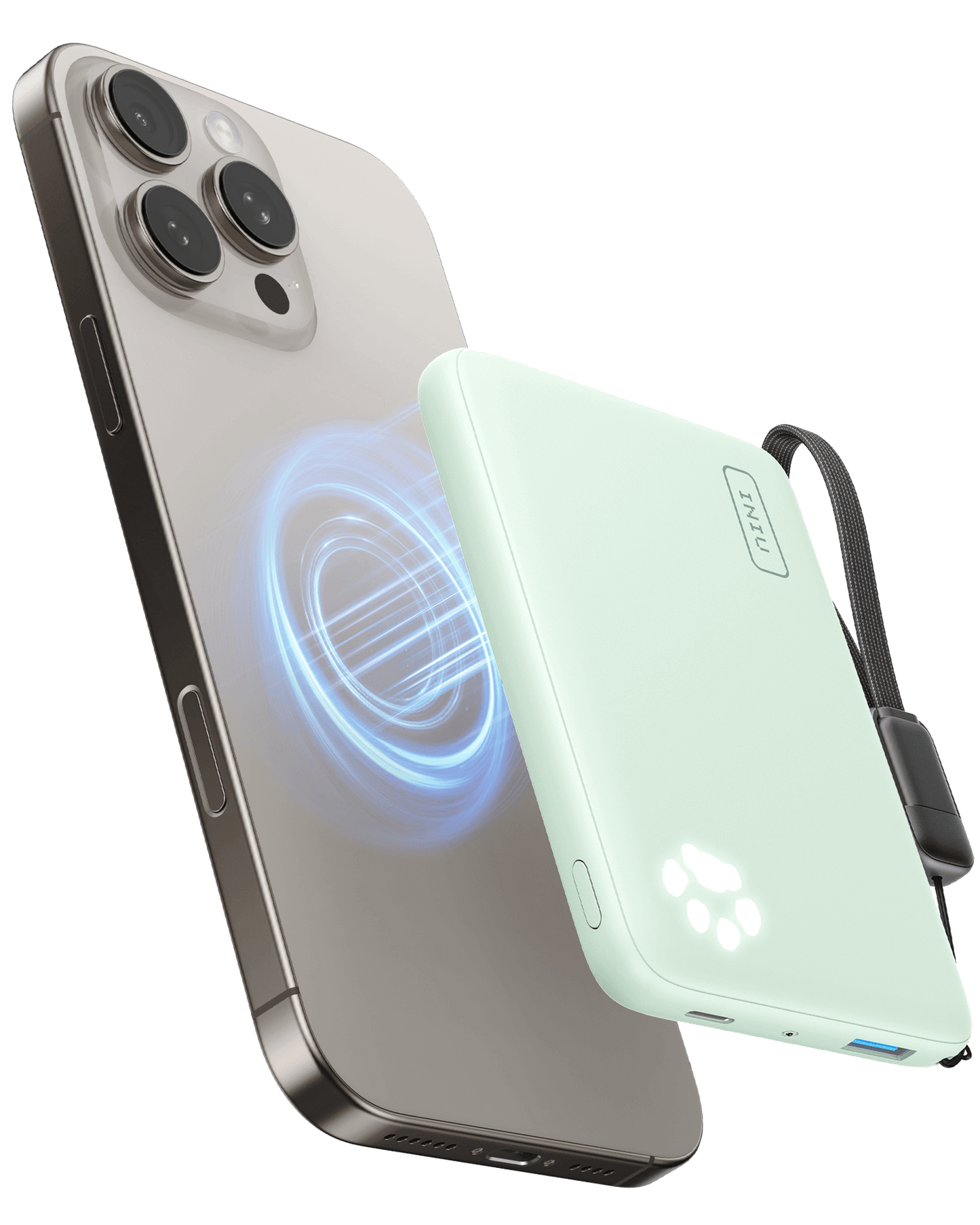 Magnetische Powerbank mit 10.000mAh – 15W Wireless & 30W Schnellladung für iPhone und MagSafe