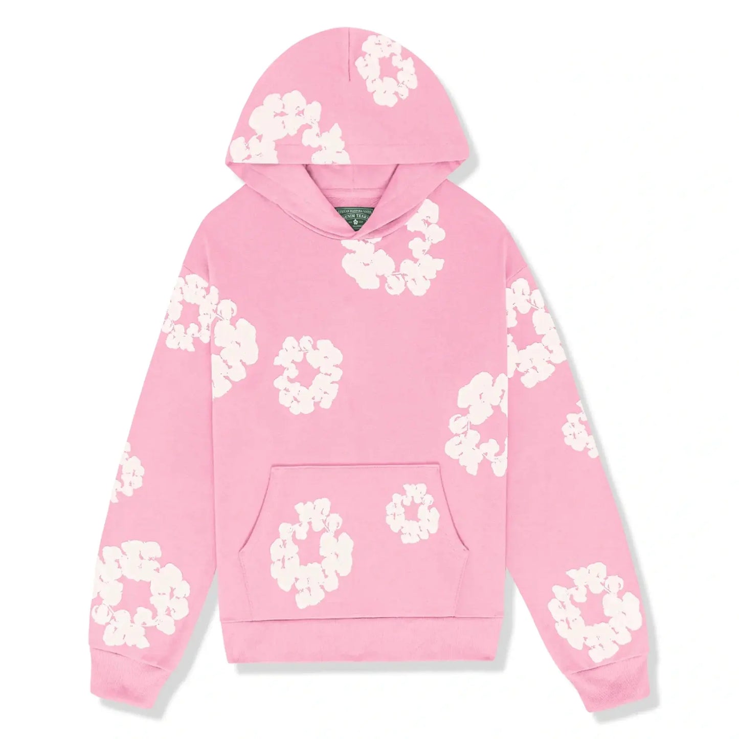 Bequemes Hoodie Set für Frauen mit floralem Muster und lässigem Look