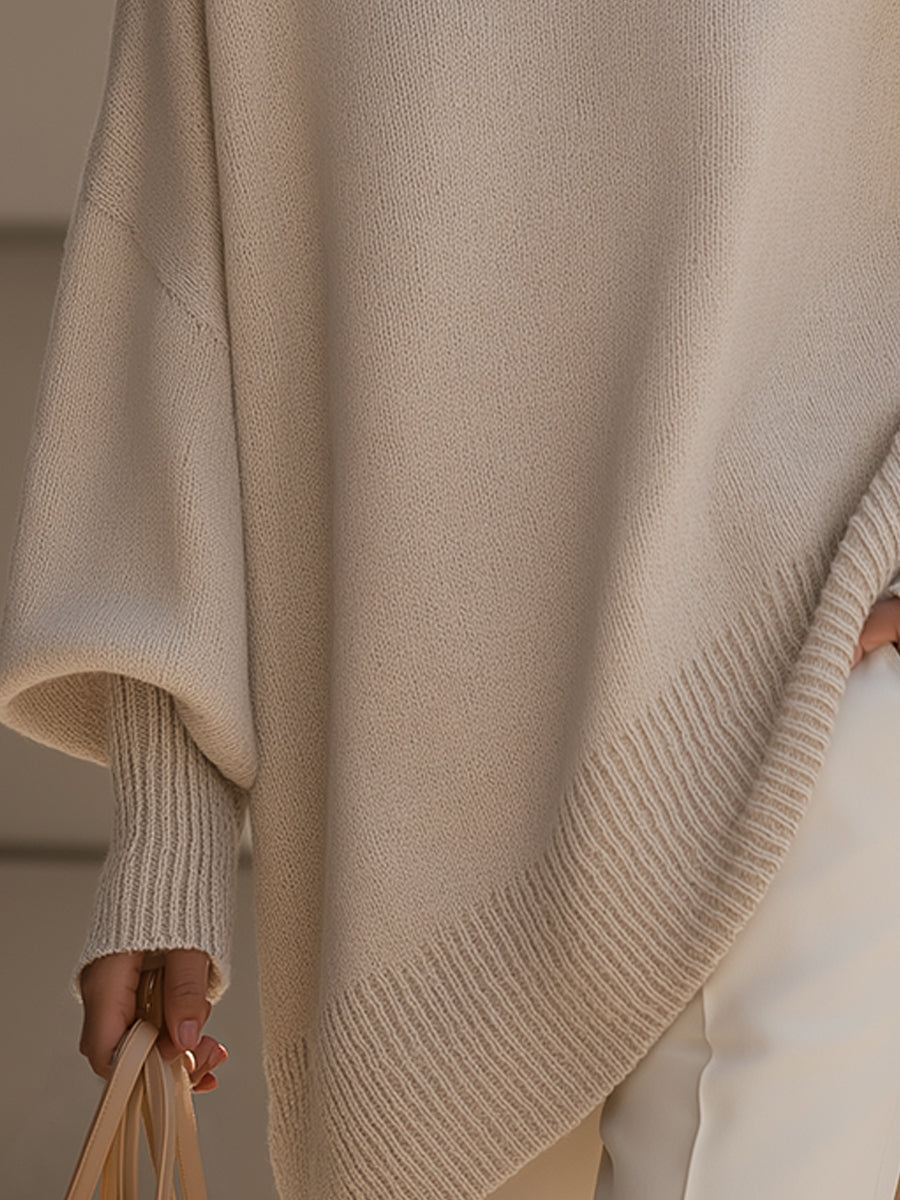Améthys - Oversize-Pullover für Damen, schick und elegant, mühelose Eleganz