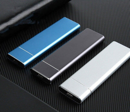 Ultraflache Externe SSD mit USB-C – Schneller Speicher für Laptop, Smartphone & Reisen