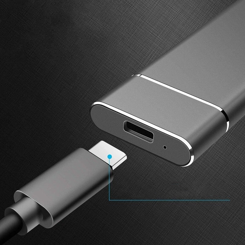 Ultraflache Externe SSD mit USB-C – Schneller Speicher für Laptop, Smartphone & Reisen
