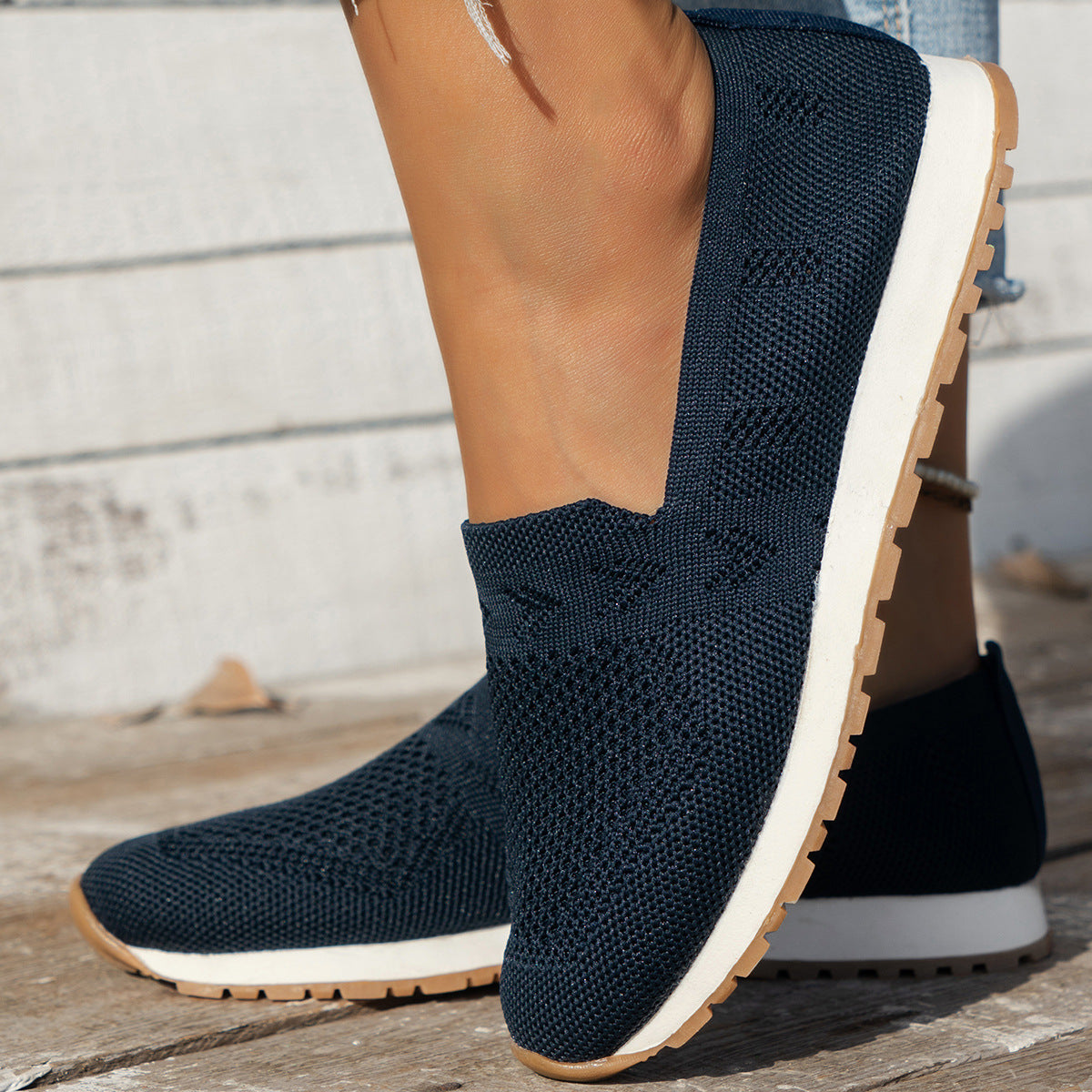 Maëvora - Orthopädische Slip-On-Schuhe und Atmungsaktive für Optimalen Komfort bei Langen Spaziergängen und Stadttrips