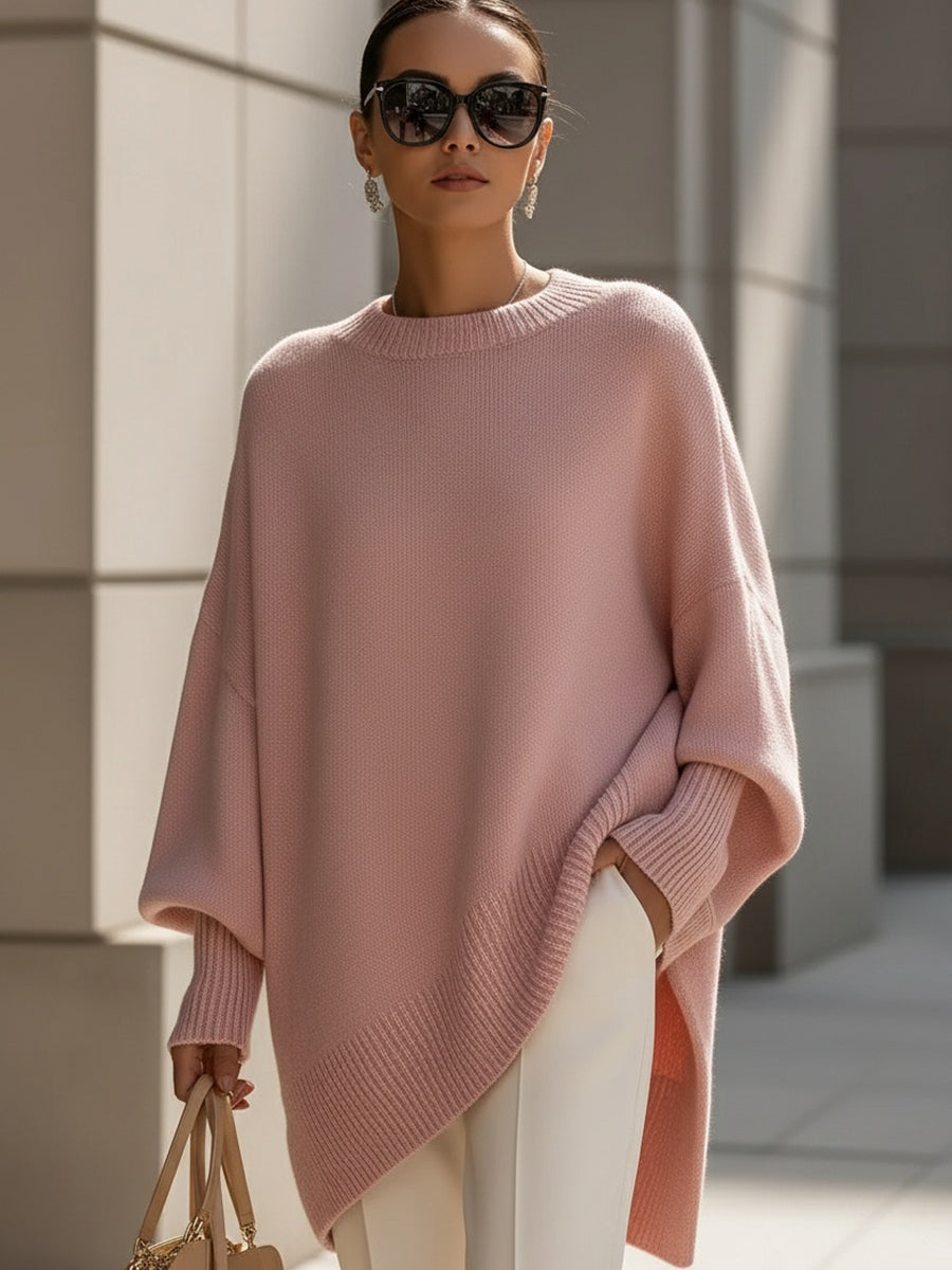 Améthys - Oversize-Pullover für Damen, schick und elegant, mühelose Eleganz