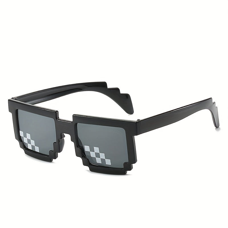 Pixel Style Sonnenbrille Retro Gaming für Damen – UV400 Statement Shades