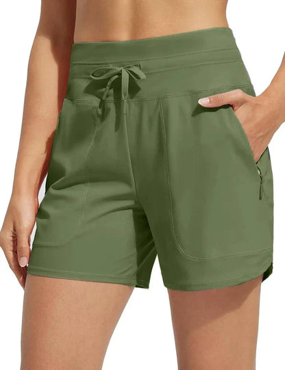 Sportliche Shorts für Damen – Bequeme Freizeit- & Trainingshose mit Taschen