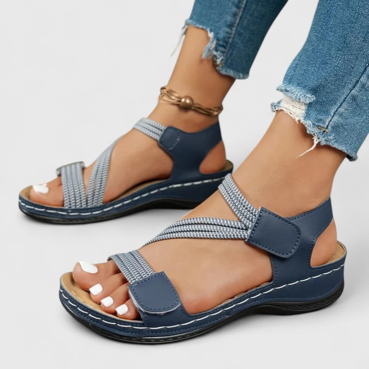 Bequeme Damen Sandalen mit Fußbett – Orthopädischer Komfort für jeden Tag