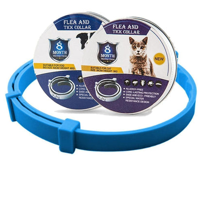 Fidélia - Floh- und Zeckenhalsband für Hunde und Katzen | 8 Monate Schutz
