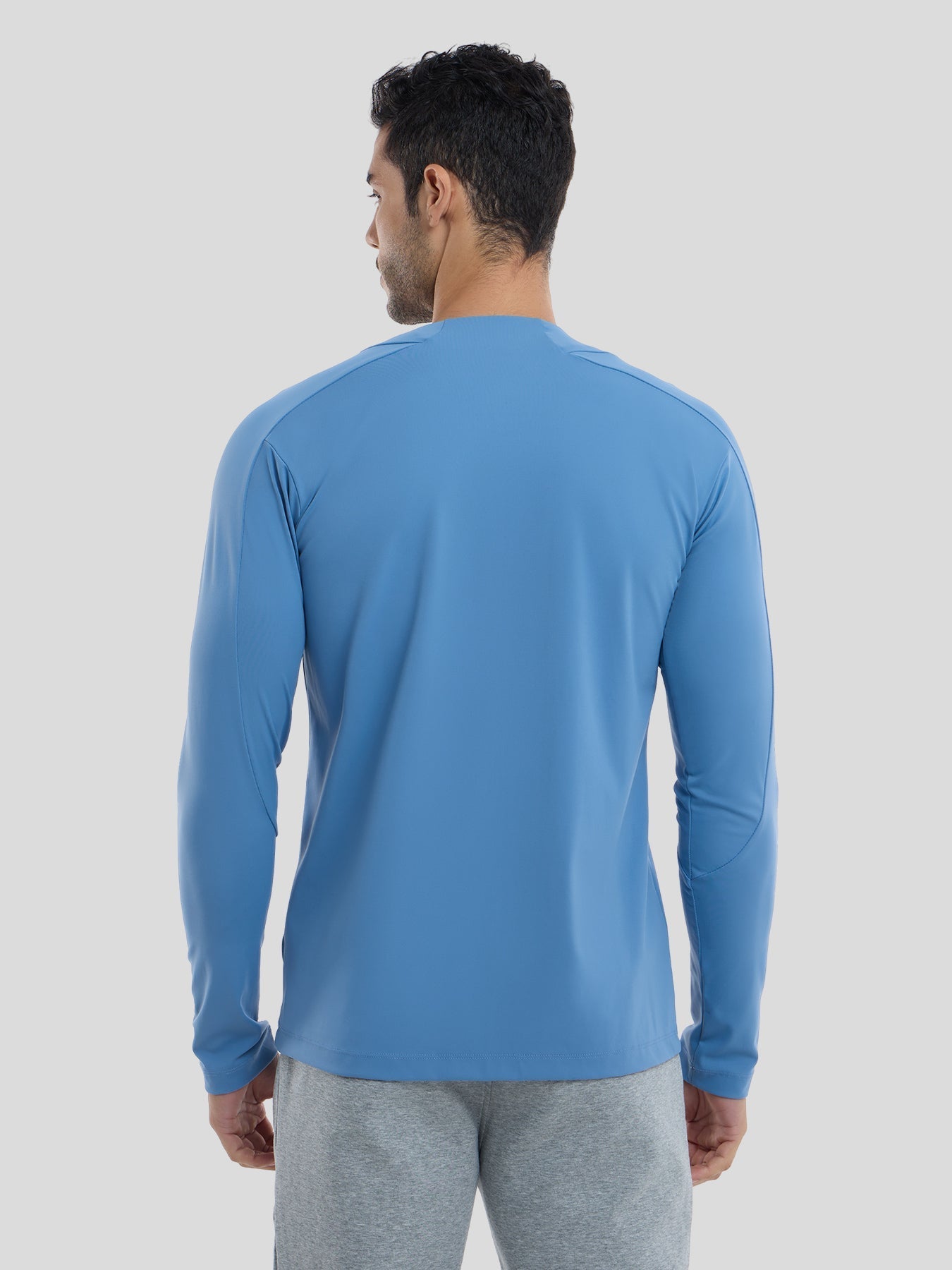 Maëlric - Sportjacke SmoothBlend mit schnelltrocknendem Material für Laufen und Fitness mit Reißverschlusskragen
