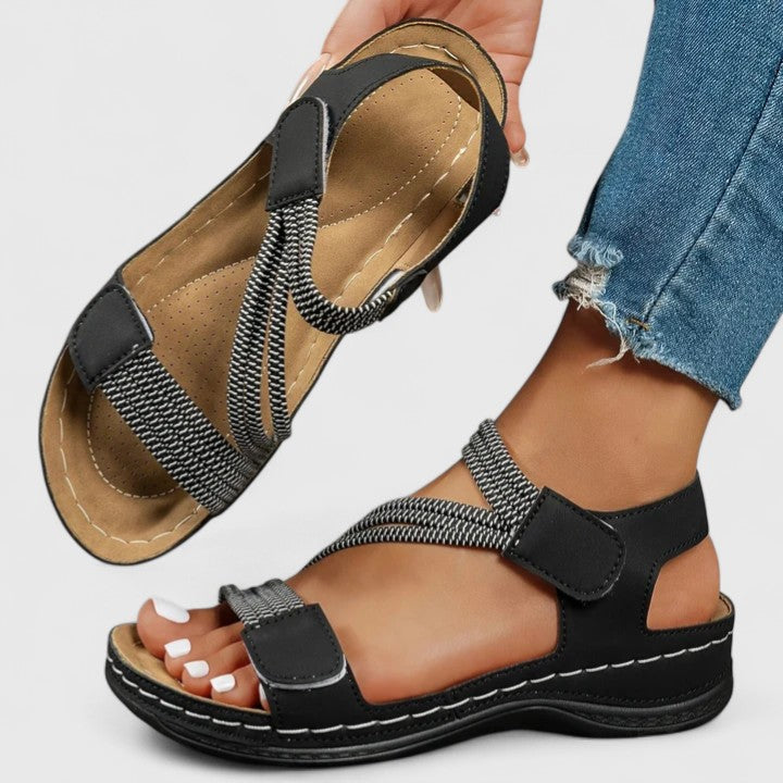 Bequeme Damen Sandalen mit Fußbett – Orthopädischer Komfort für jeden Tag