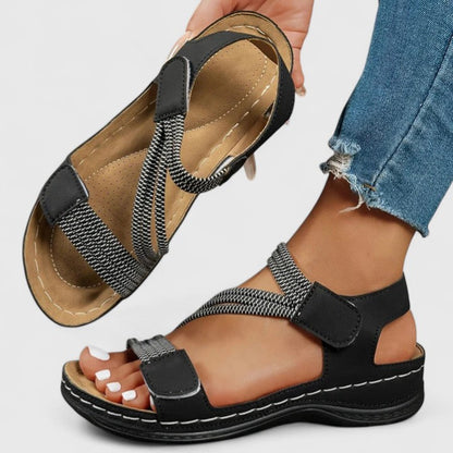 Bequeme Damen Sandalen mit Fußbett – Orthopädischer Komfort für jeden Tag