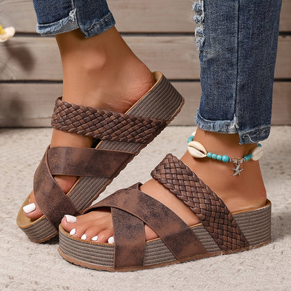 Fabiola - Orthopädische Ledersandalen