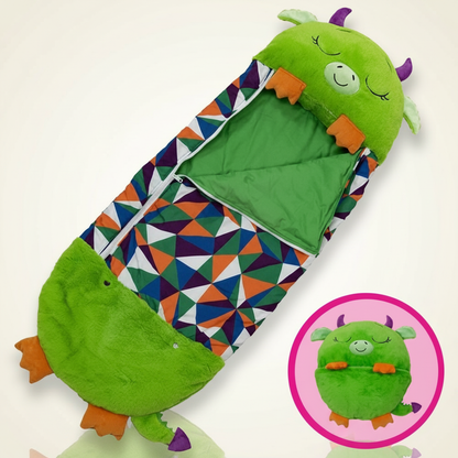 Pliocâlin - Faltbarer Schlafsack für Kinder in Form eines niedlichen Tieres – Snoozi