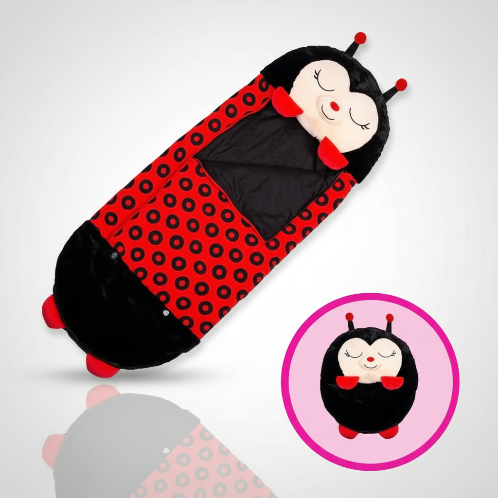Pliocâlin - Faltbarer Schlafsack für Kinder in Form eines niedlichen Tieres – Snoozi