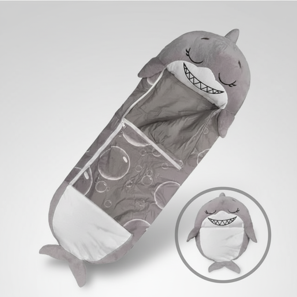 Pliocâlin - Faltbarer Schlafsack für Kinder in Form eines niedlichen Tieres – Snoozi