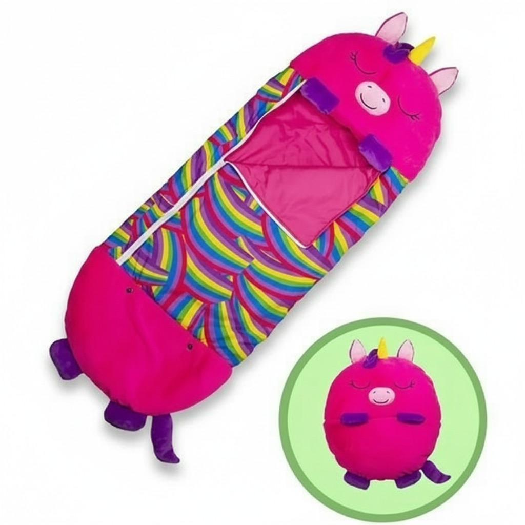 Pliocâlin - Faltbarer Schlafsack für Kinder in Form eines niedlichen Tieres – Snoozi