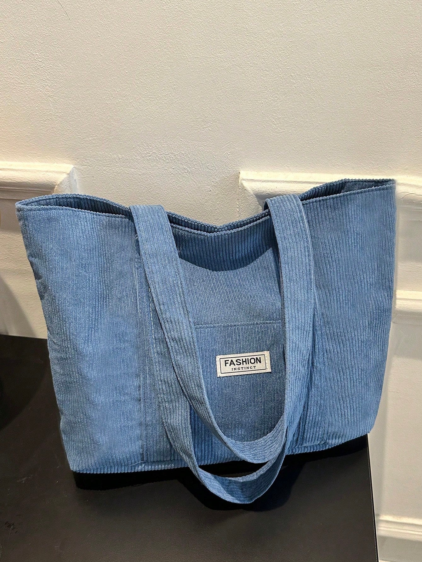 Cabaséa - Großer Cord-Tasche | Schultasche | Ideal für Schule, Studenten und Arbeit