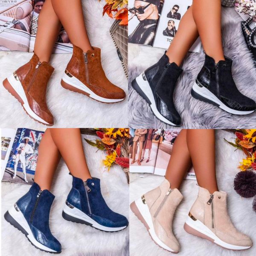 Mirelia - Orthopädische Stiefeletten für ultimativen Komfort den ganzen Tag