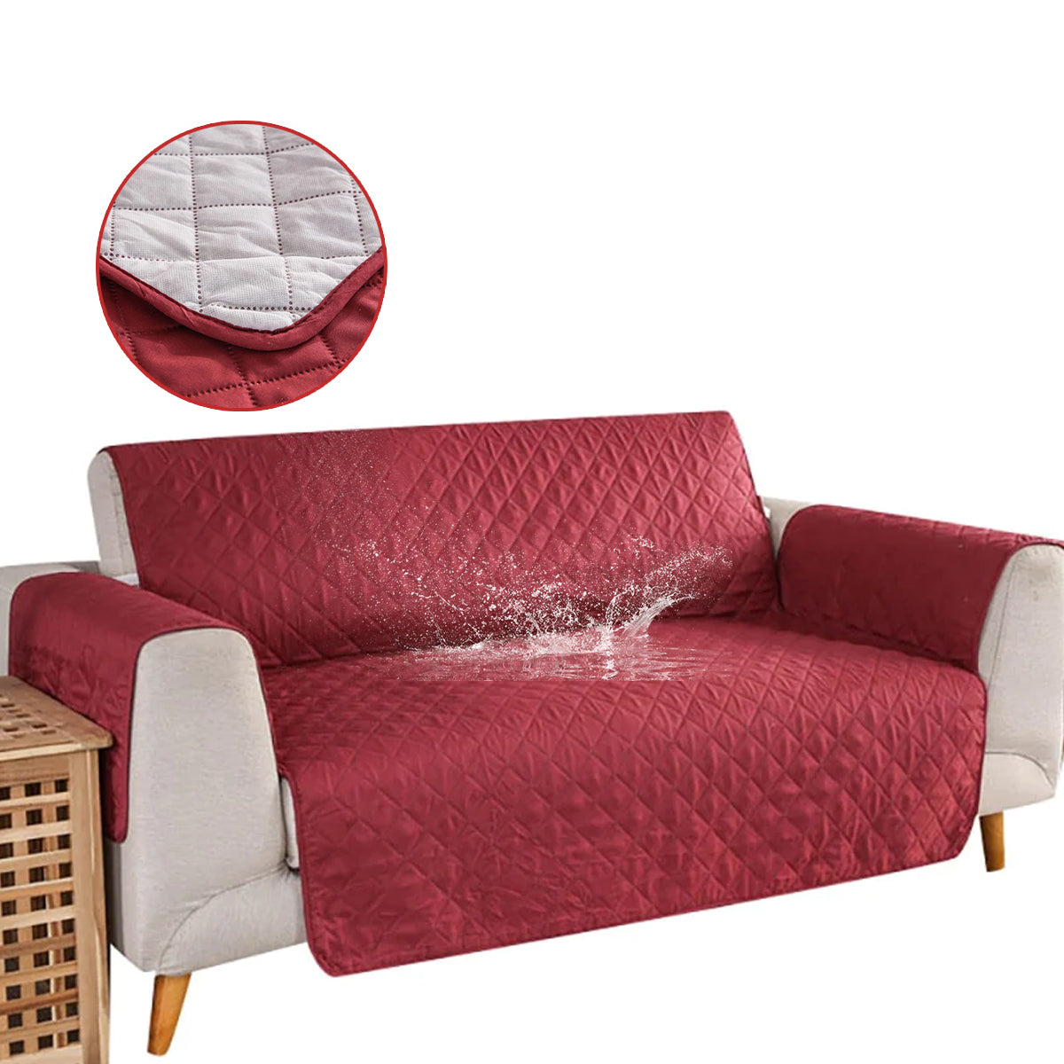 SafeHousse - Abdeckung für Sofa gegen Abnutzung