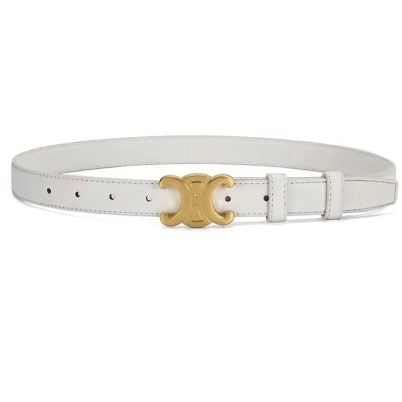 Héloïse - Schwarzer Leder-Gürtel mit Goldener Schnalle | Eleganz und Vielseitigkeit für Alle Anlässe