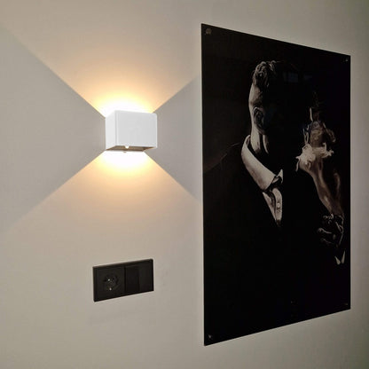 Marzelle - Designer-Wandlampe Cube Kabellos