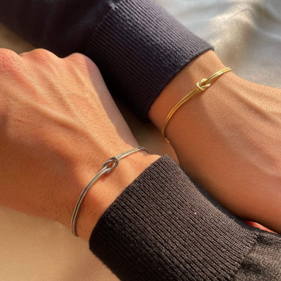 Vahla - Minimalistische Knotenarmband
