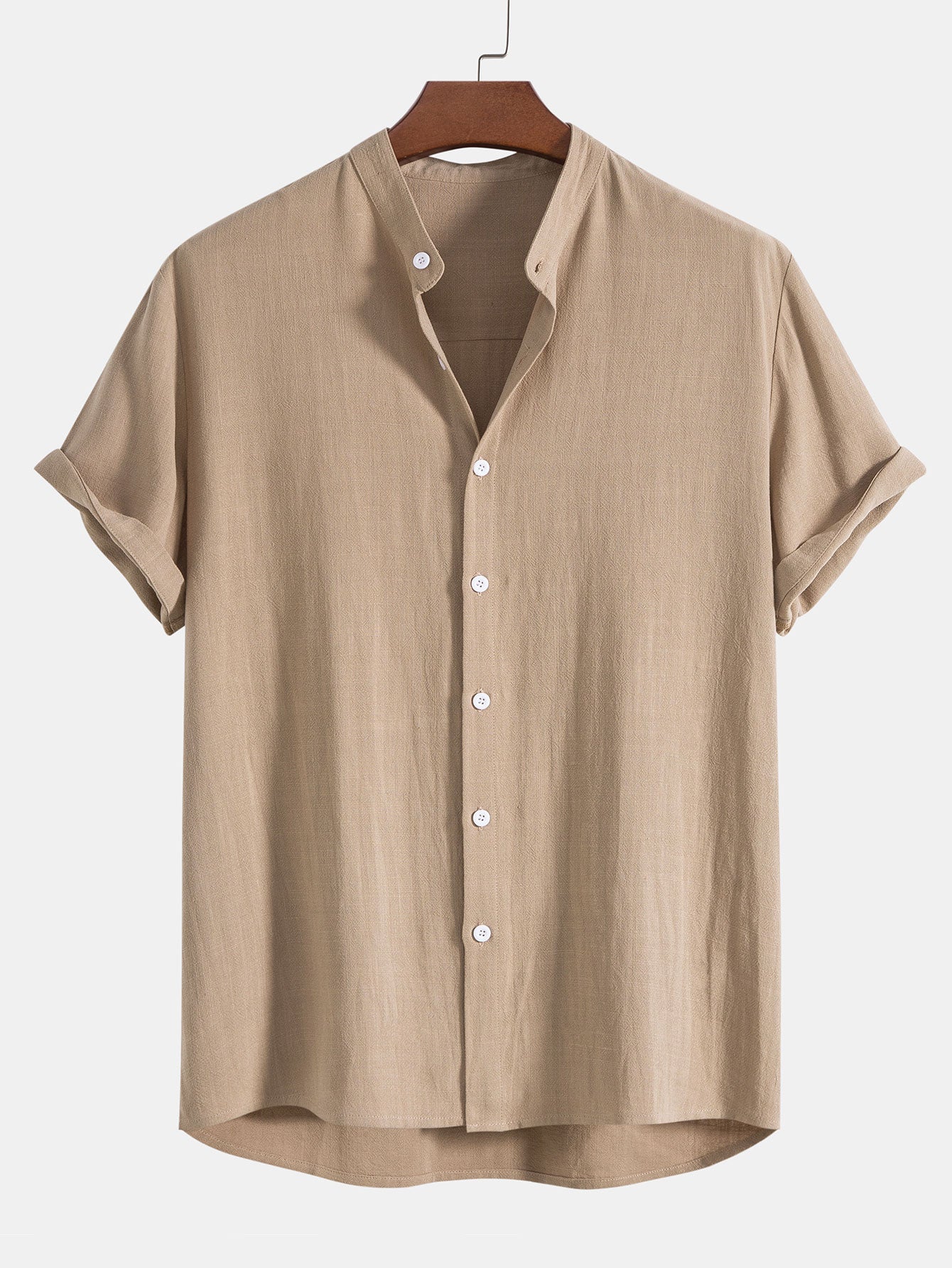 Leichtes Sommer Set aus Hemd & Hose für Herren – Luftiges Freizeit Outfit aus Leinenmix