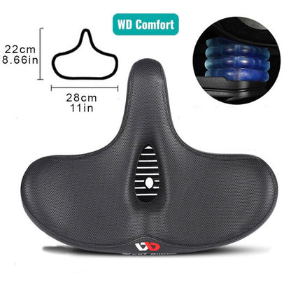 RideZen - Bequemer, ergonomischer, extra großer und atmungsaktiver Fahrradsattel