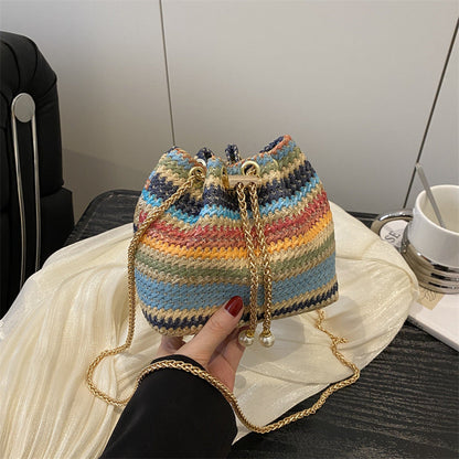 Ambrielle - Elegante Boho-Tasche in Strahlenden Farben