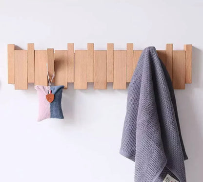 Murélia - Wandgarderobe für Jacken, handgefertigt und platzsparend
