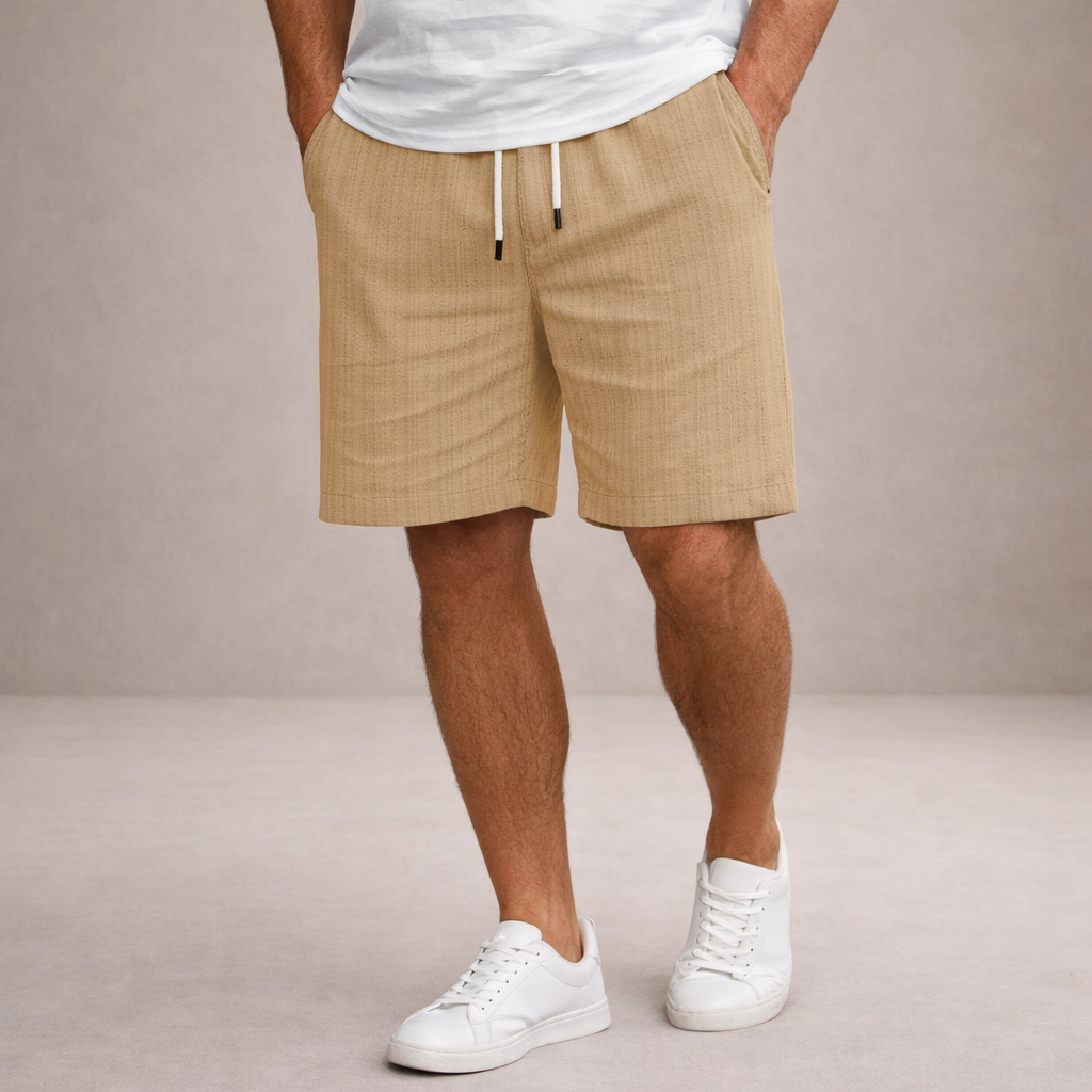 Lässige Sommer Shorts für Herren mit Tunnelzug – Leichte Freizeitshorts atmungsaktiv & bequem