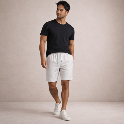 Lässige Sommer Shorts für Herren mit Tunnelzug – Leichte Freizeitshorts atmungsaktiv & bequem