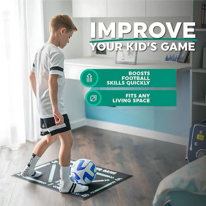 Trainix - Profi-Fußballtrainingsmatte und interaktives Video-Trainingsprogramm