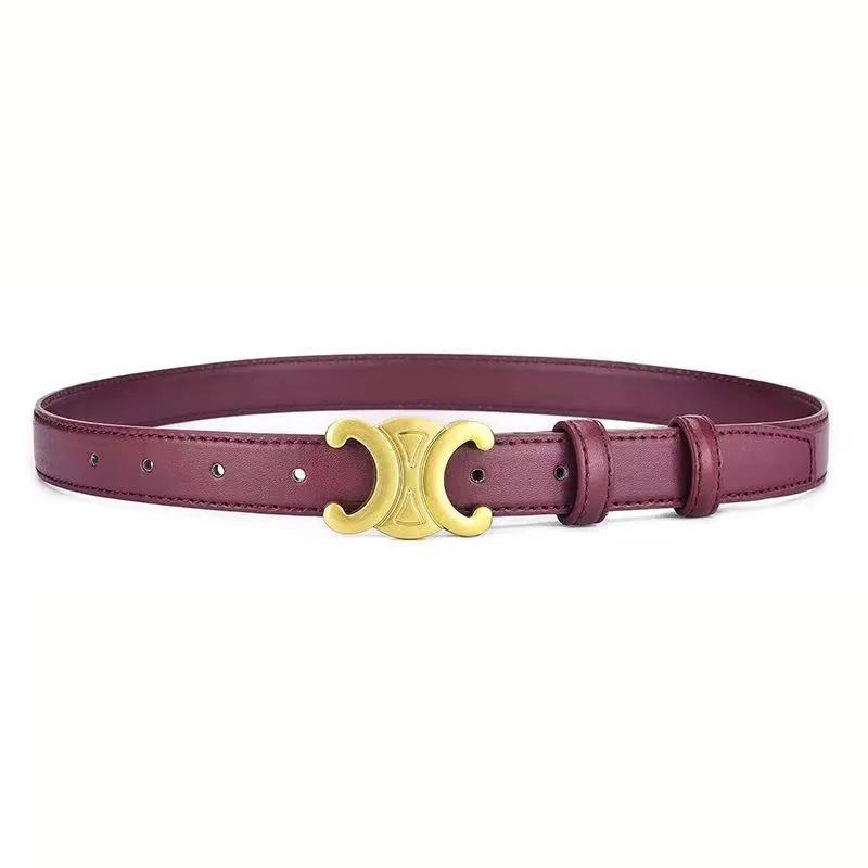 Héloïse - Schwarzer Leder-Gürtel mit Goldener Schnalle | Eleganz und Vielseitigkeit für Alle Anlässe
