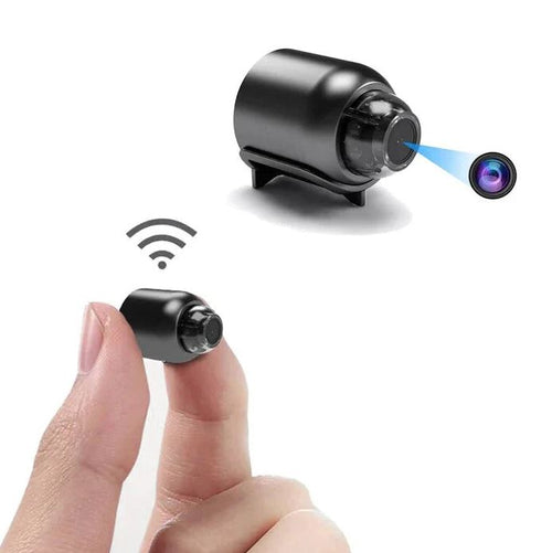 Survélia - Mini-WiFi-Kamera mit Nachtsicht 1080P, Video und Audio
