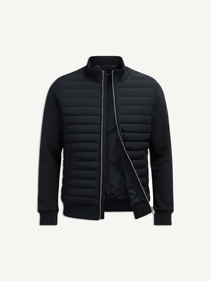 Leichte Herren Steppjacke mit Reißverschluss – Moderne Übergangsjacke Atmungsaktiv & Stylisch