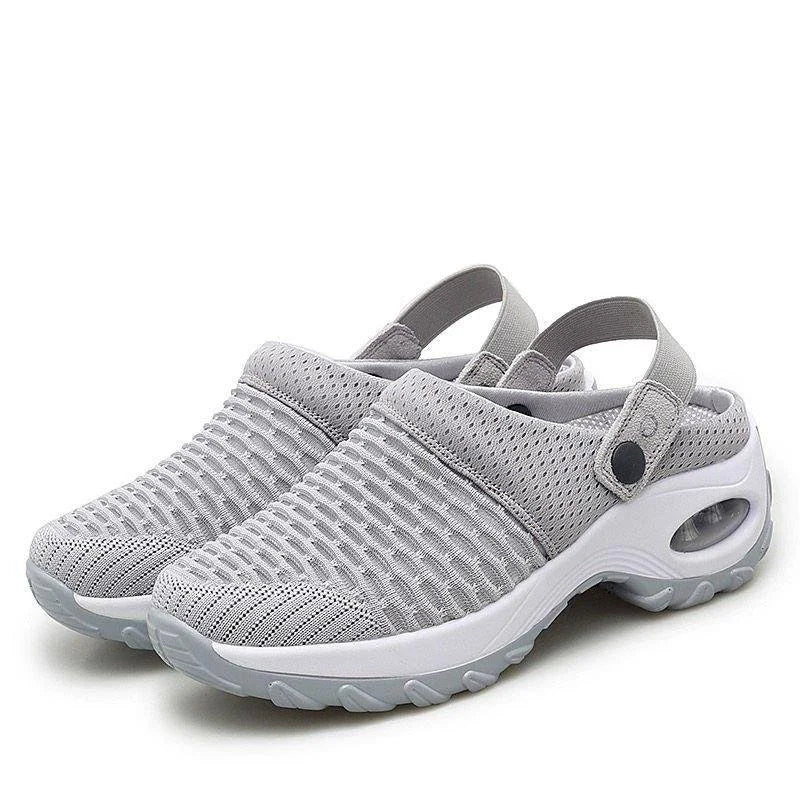 Orthopädische Damen Clogs mit Luftpolster – Atmungsaktive Komfort Pantoletten für Alltag & Freizeit