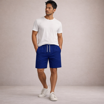Lässige Sommer Shorts für Herren mit Tunnelzug – Leichte Freizeitshorts atmungsaktiv & bequem