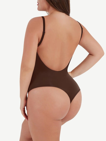 Figurformender Body mit Spaghettiträgern – Seamless Shapewear für Damen in Eleganter Passform