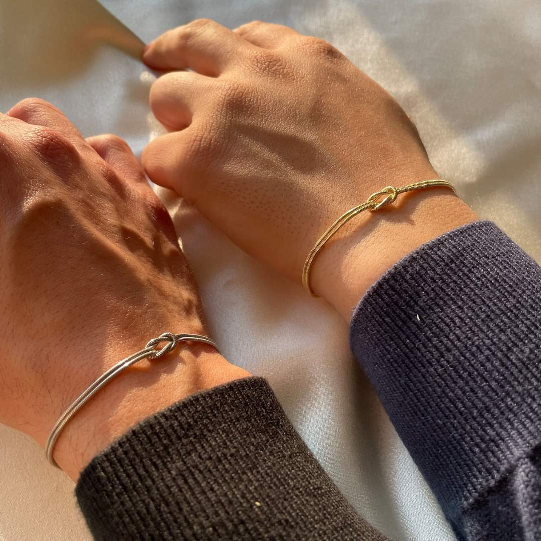 Vahla - Minimalistische Knotenarmband