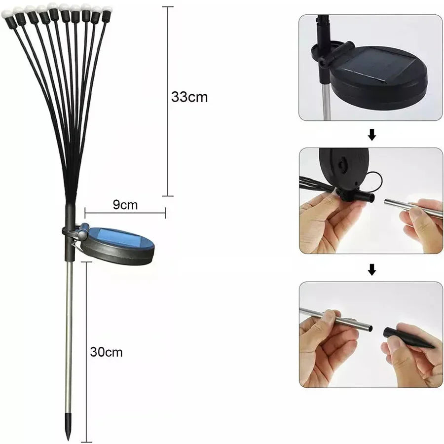Auriluce - LED Gartenlampe Solar Glühwürmchen