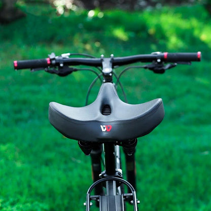 RideZen - Bequemer, ergonomischer, extra großer und atmungsaktiver Fahrradsattel