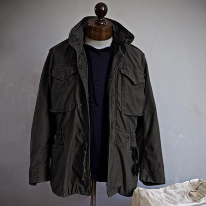 Nathan - Elegante Militärjacke in Dunkelgrün für Herren | Zeitloses Design