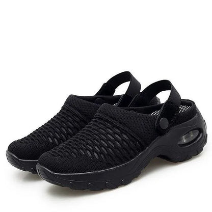 Orthopädische Damen Clogs mit Luftpolster – Atmungsaktive Komfort Pantoletten für Alltag & Freizeit