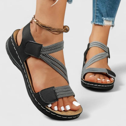 Bequeme Damen Sandalen mit Fußbett – Orthopädischer Komfort für jeden Tag