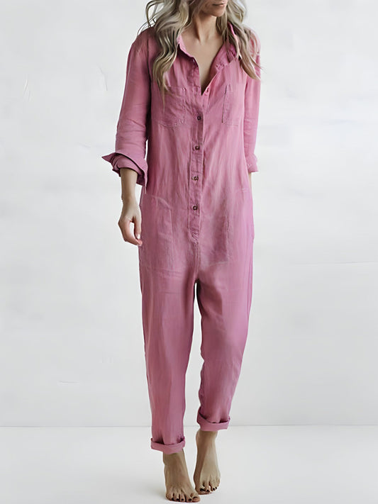 Luméra - Bequemer Overall für Frauen – Elegant und Für Alle Anlässe Geeignet | Langer Sommer-Jumpsuit