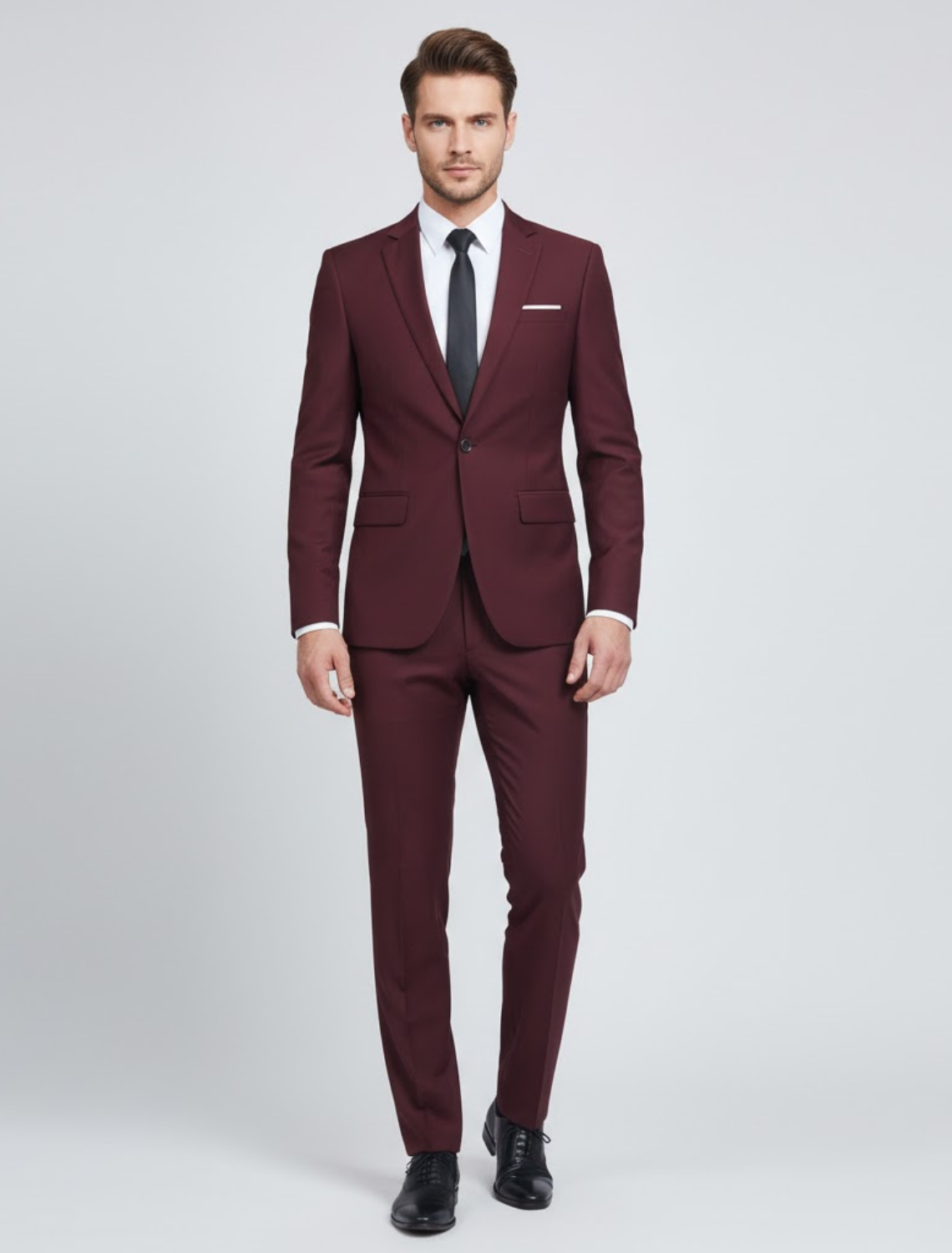 Eleganter Business-Anzug für Herren – Slim Fit Zweiteiler stilvoll & zeitlos